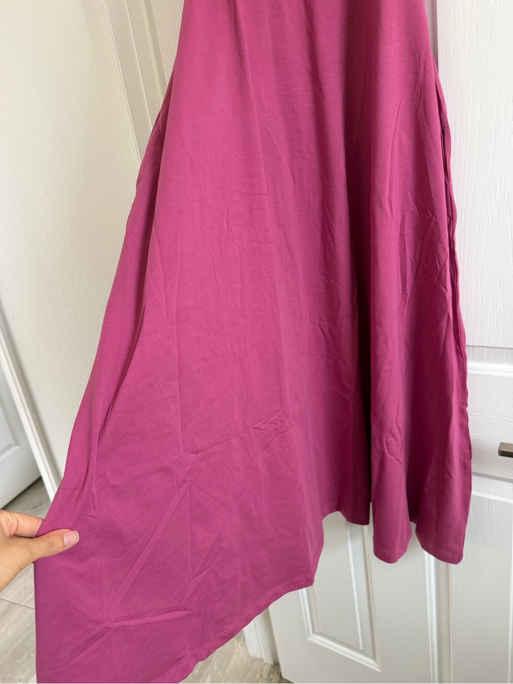 PACT NWOT Fit & Flare Midi Dress Size L - Picture 7 of 12
